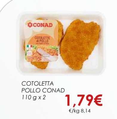 COTOLETTA POLLO CONAD