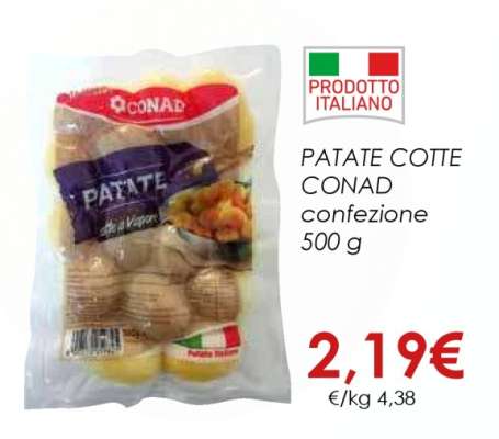 PATATE COTTE CONAD