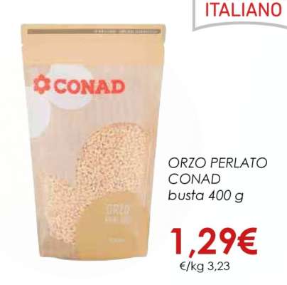 ORZO PERLATO CONAD