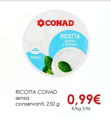 Ricotta CONAD