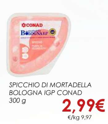 SPICCHIO DI MORTADELLA BOLOGNA IGP CONAD