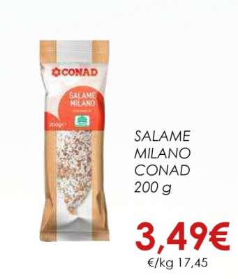Salame Milano Conad