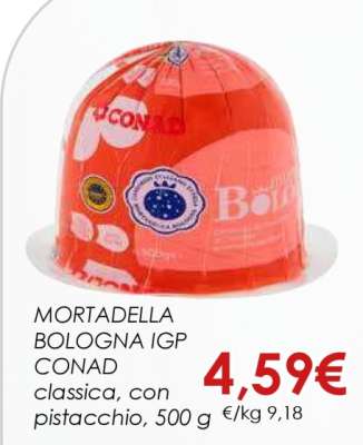 Mortadella Bologna IGP CONAD