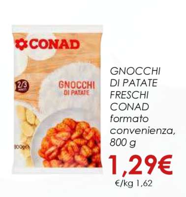 GNOCCHI DI PATATE FRESCHI CONAD