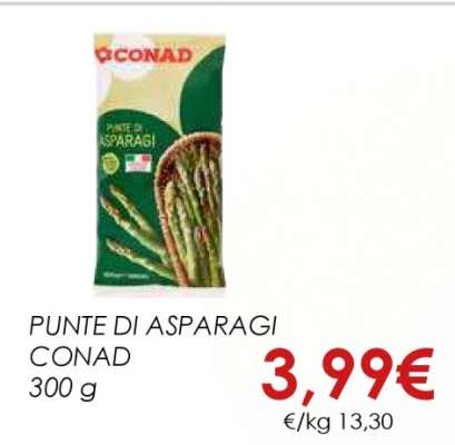 PUNTE DI ASPARAGI CONAD