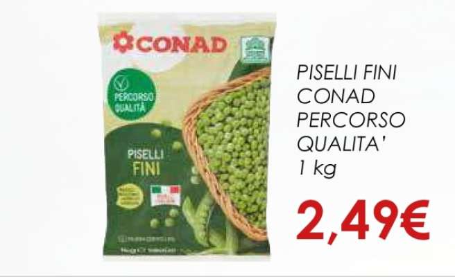PISELLI FINI CONAD PERCORSO QUALITA'