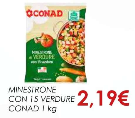 MINESTRONE CON 15 VERDURE