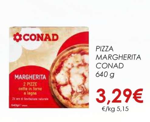 Pizza Margherita CONAD