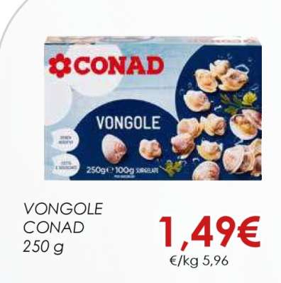 VONGOLE CONAD