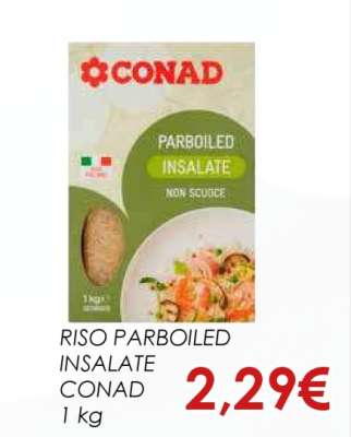 Riso Parboiled Insalate Conad