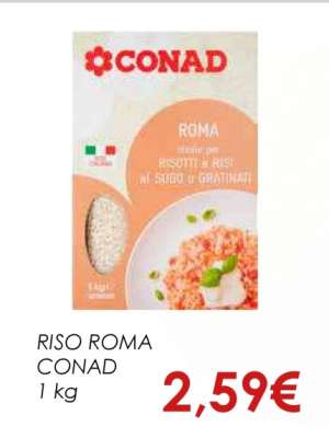 RISO ROMA CONAD