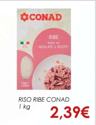 RISO RIBE CONAD