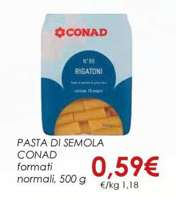 Pasta di semola CONAD