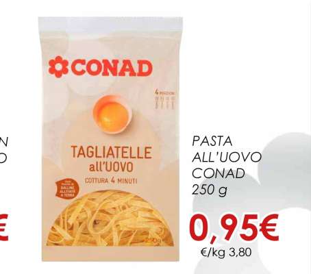 PASTA ALL’UOVO CONAD