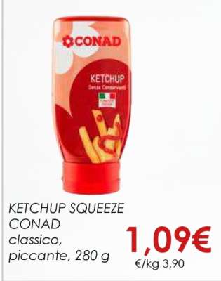 KETCHUP SQUEEZE CONAD