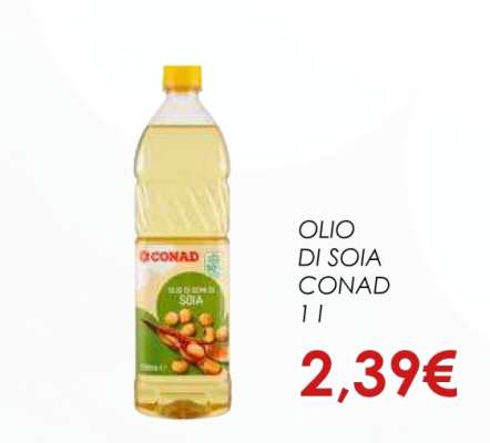 OLIO DI SOIA CONAD