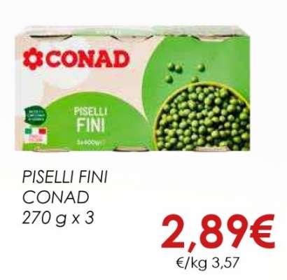 PISELLI FINI CONAD