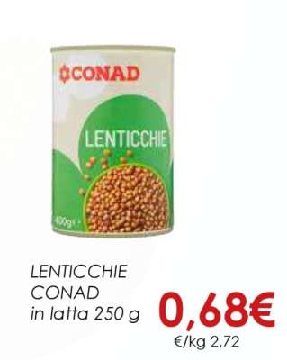 Lenticchie Conad
