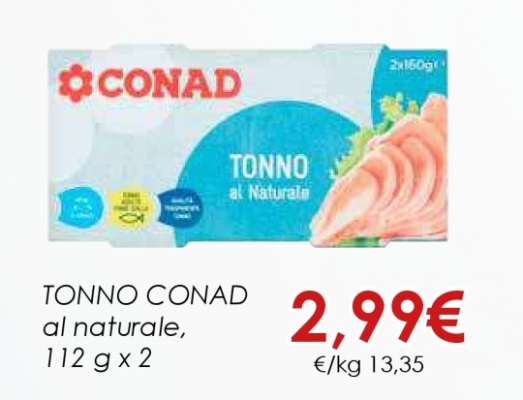 TONNO CONAD al naturale