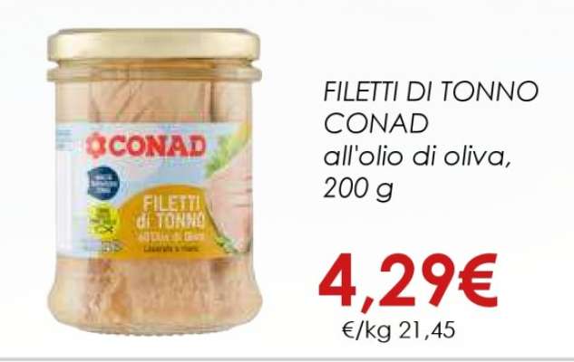 Filetti di Tonno Conad