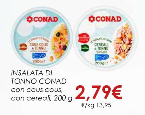 INSALATA DI TONNO CONAD