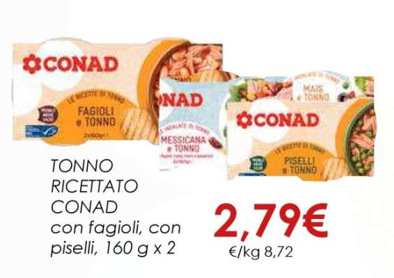 TONNO RICETTATO CONAD