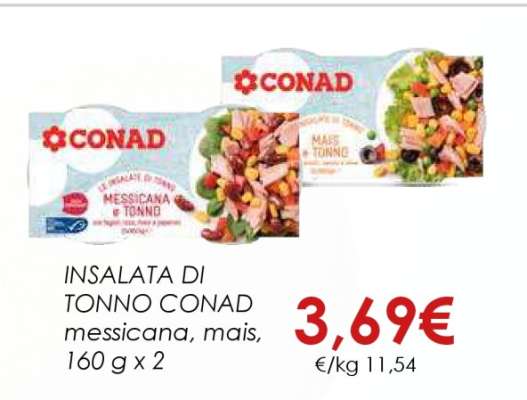 INSALATA DI TONNO CONAD
