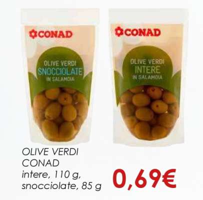Olive verdi CONAD