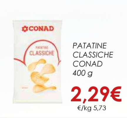 PATATINE CLASSICHE CONAD