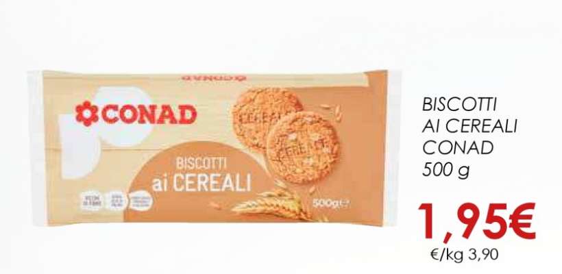 BISCOTTI AI CEREALI CONAD