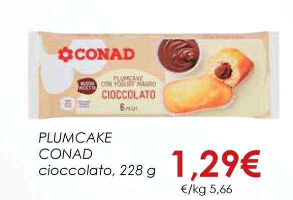 PLUMCAKE CONAD