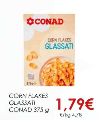 CORN FLAKES GLASSATI CONAD