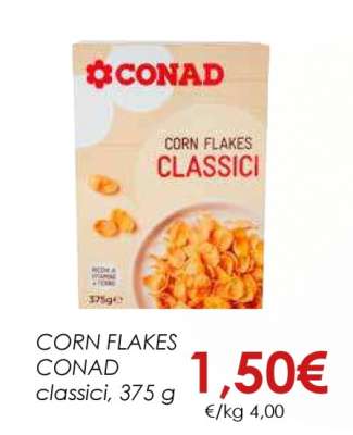 CORN FLAKES CONAD