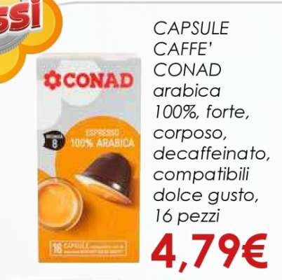 CAPSULE CAFFE' CONAD