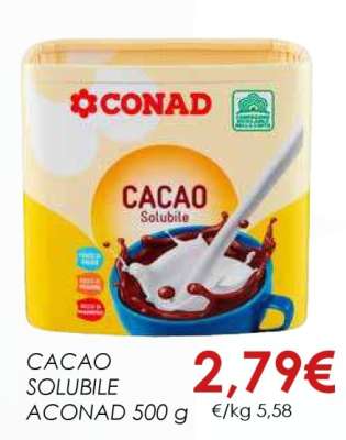 CACAO SOLUBILE ACONAD 500 g