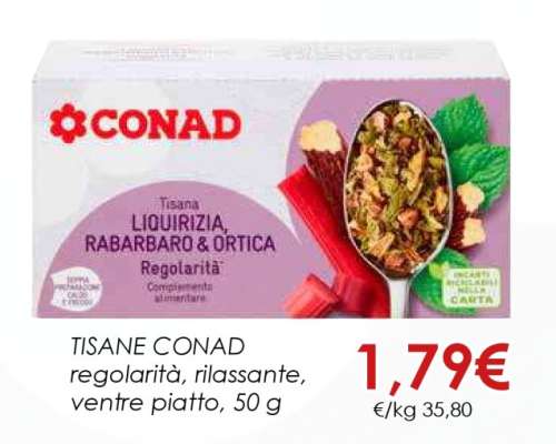 TISANE CONAD