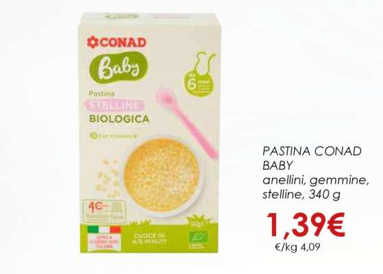 PASTINA CONAD BABY
