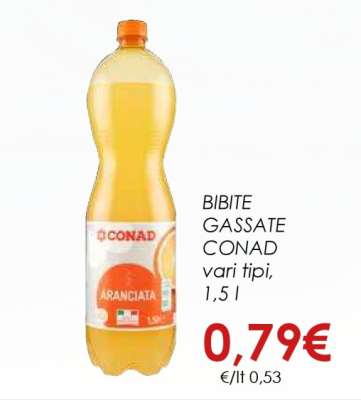 BIBITE GASSATE CONAD
