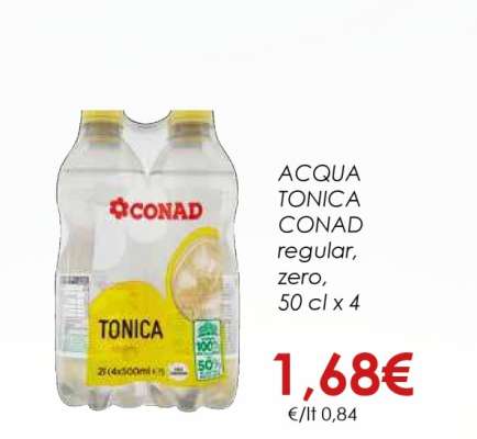 ACQUA TONICA CONAD
