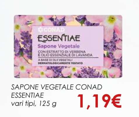 SAPONE VEGETALE CONAD ESSENTIAE