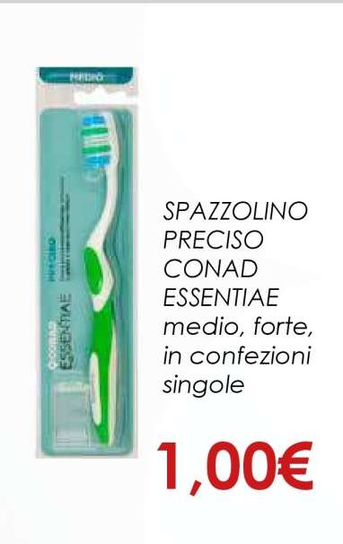 SPAZZOLINO PRECISO CONAD ESSENTIAE