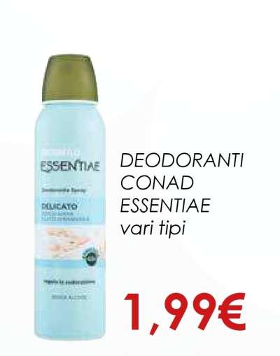 DEODORANTI CONAD ESSENTIAE