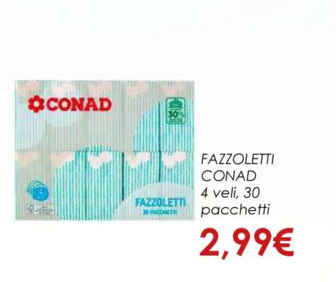 Fazzoletti CONAD