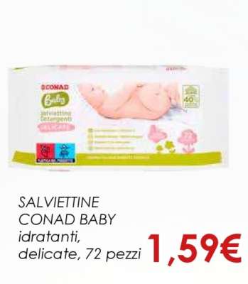 SALVIETTINE CONAD BABY