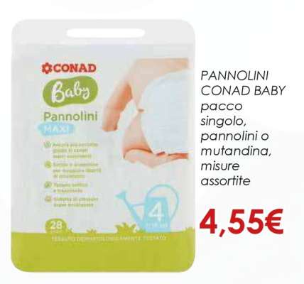 Pannolini CONAD Baby