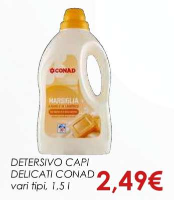 DETERSIVO CAPI DELICATI CONAD