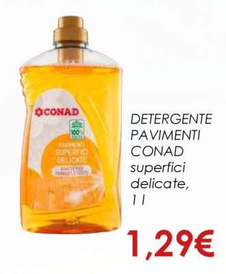 DETERGENTE PAVIMENTI CONAD