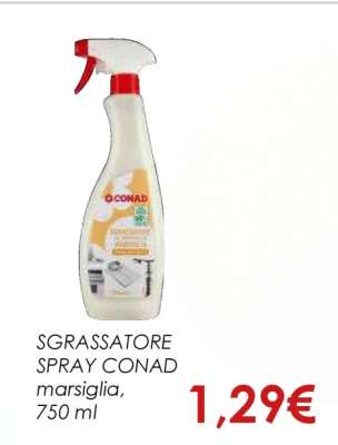 SGRASSATORE SPRAY CONAD