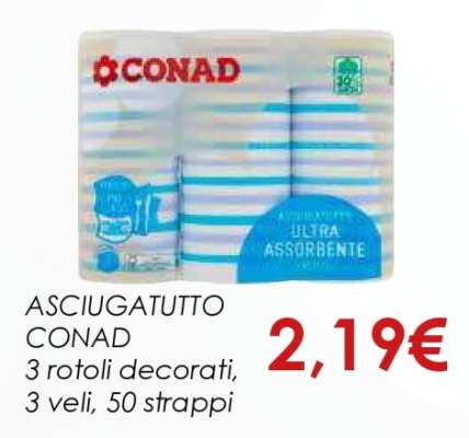 Asciugatutto CONAD