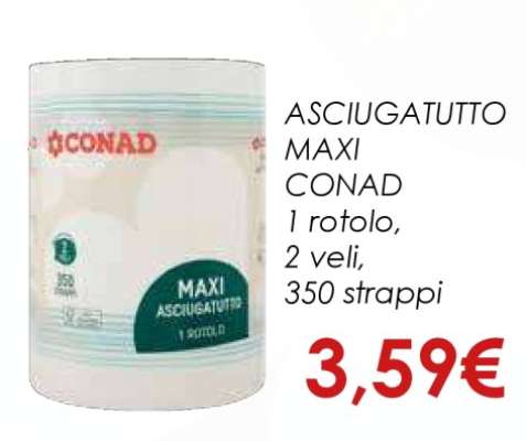 ASCIUGATUTTO MAXI CONAD